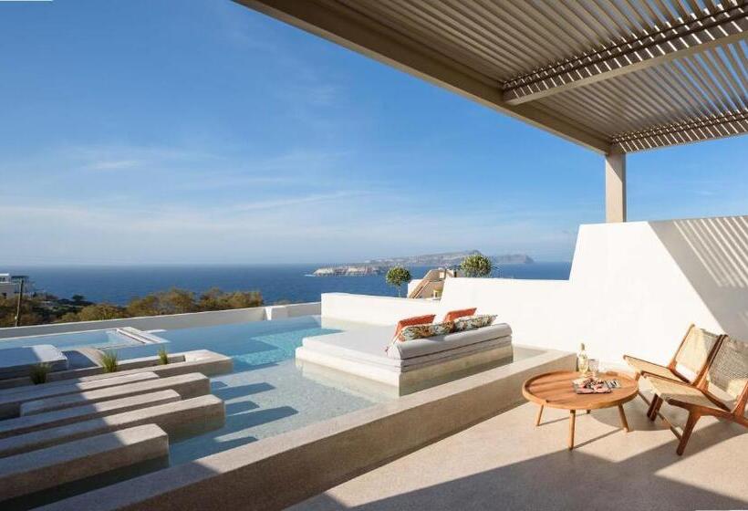 جناح سوبيريور مطل علي البحر, Potnia Theron Suites