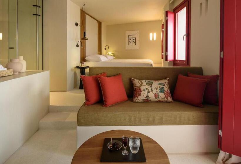 수피리어 스위트 바다 전망, Potnia Theron Suites