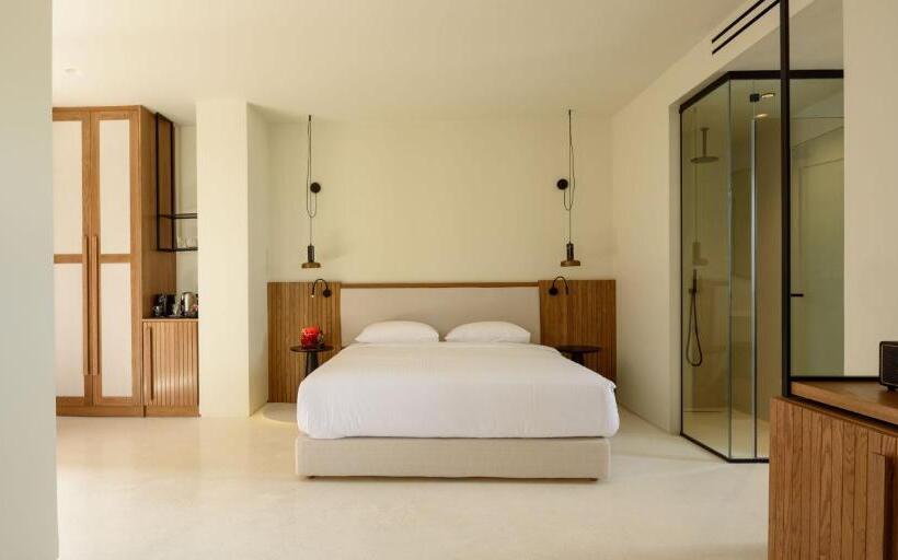 جناح ديلوكس مع إطلالات, Potnia Theron Suites