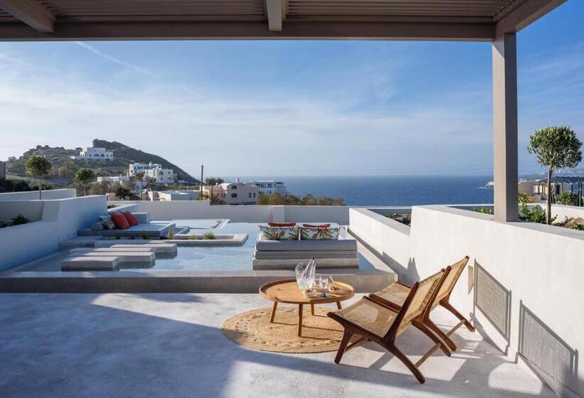 جناح إدارى مطل على البحر, Potnia Theron Suites