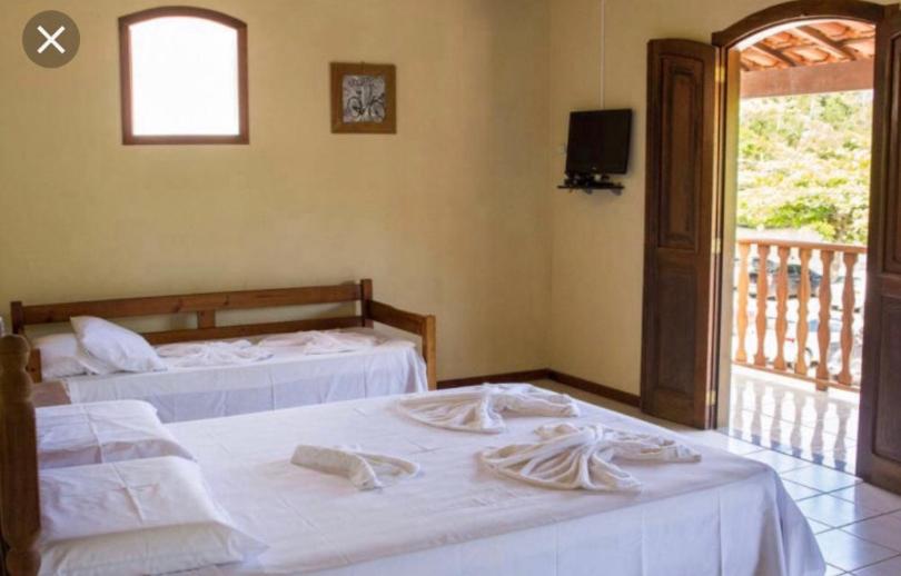 اتاق استاندارد چهارنفره با بالکن, Pousada Nativa