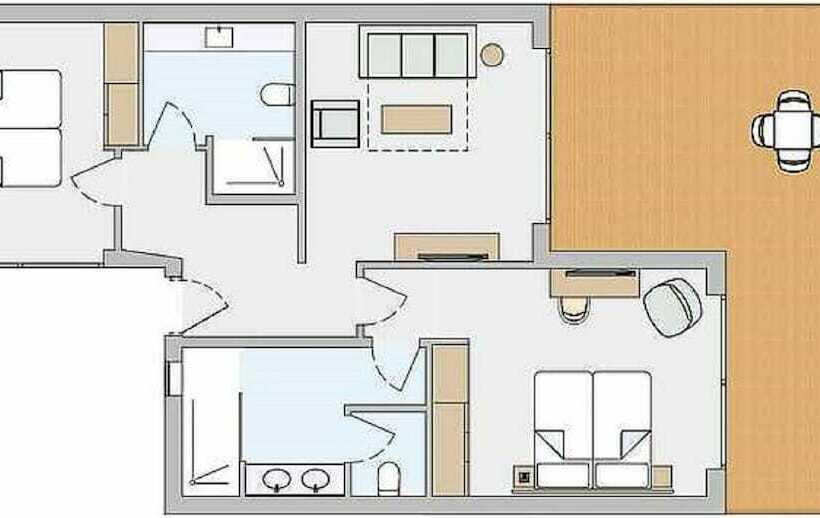 جناح سوبيريور مطل علي البحر, Robinson Ierapetra