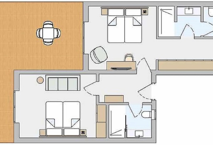 غرفة عائلية مطلّة علي البحر, Robinson Ierapetra