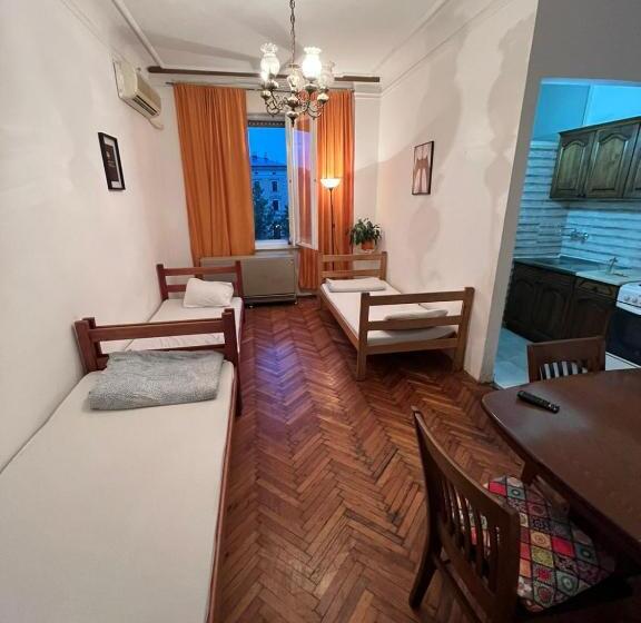 اتاق ساده سه‌ نفره, Downtown Belgrade Hostel And Apartments