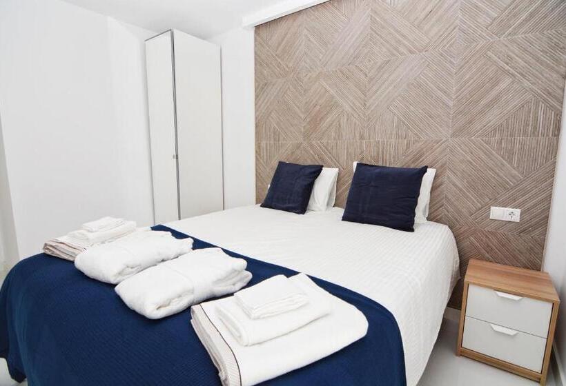 Апартаменты 1 Спальня Вид на Море, Santa Pola Apartments