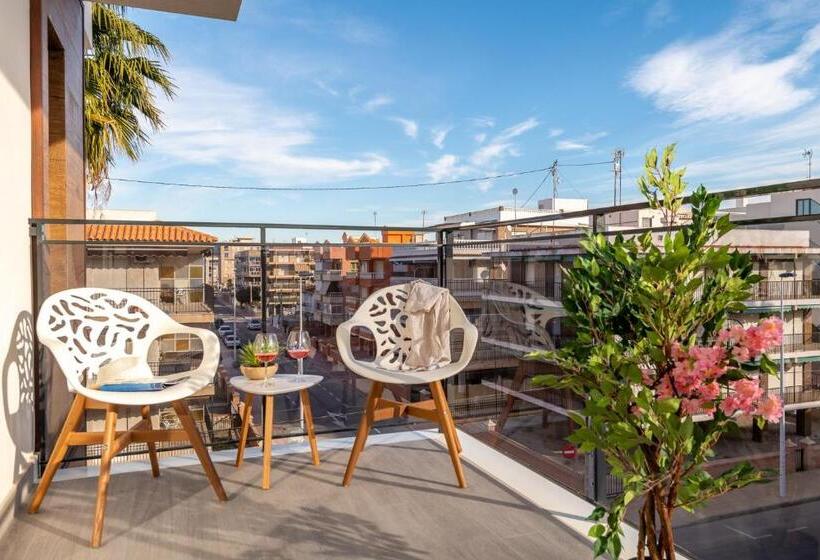 Апартаменты 1 Спальня Вид на Море, Santa Pola Apartments