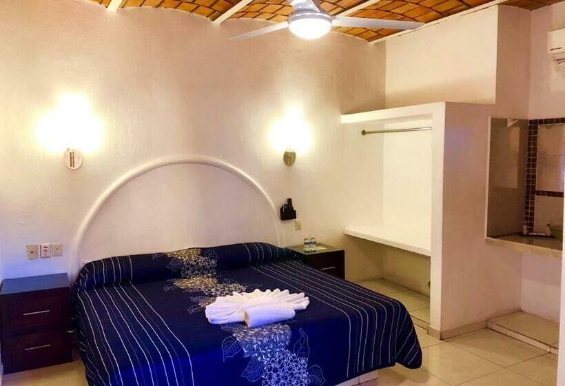 חדר סטנדרט עם מיטת קינג, Bungalows Princeza Guayabitos