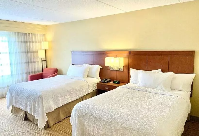 اتاق استاندارد با 2 تخت دوبل, Courtyard By Marriott Buffalo Amherst/university