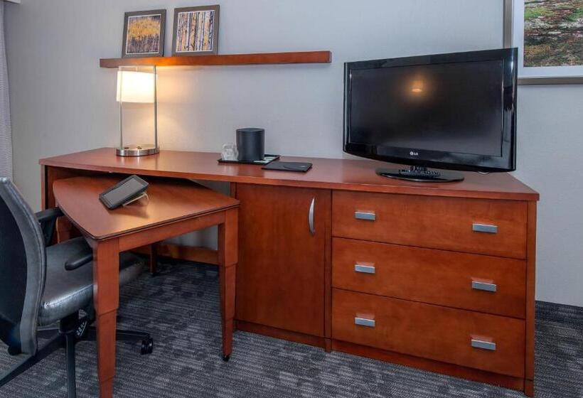 适合残疾人士使用的带超级大床的标准间, Courtyard Bymarriott Albany