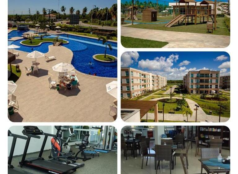 Apartamento 3 Dormitórios, Muro Alto Condomínio Clube