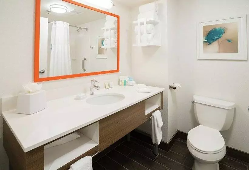 ２ダブルベッドのスタンダードルーム, Hampton Inn Clarks Summit