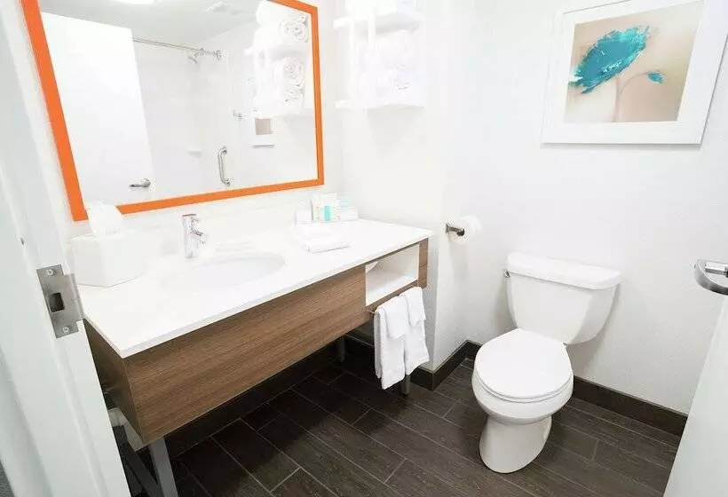 ２ダブルベッドのスタンダードルーム, Hampton Inn Clarks Summit