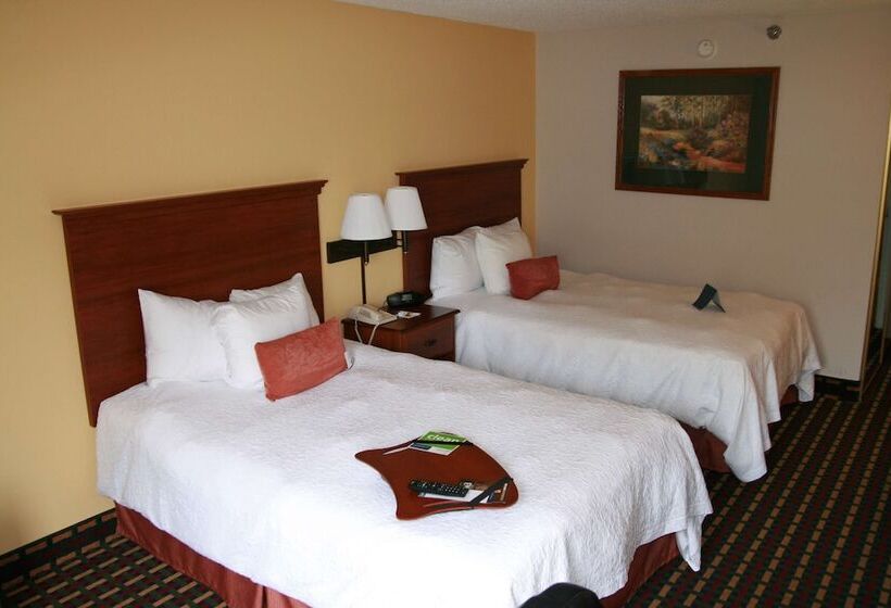 غرفه قياسيه سريرين مزدوجين, Hampton Inn Laurinburg