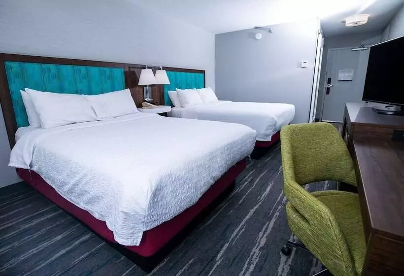 ２ダブルベッドのスタンダードルーム, Hampton Inn Pickwick Damat Shiloh Falls