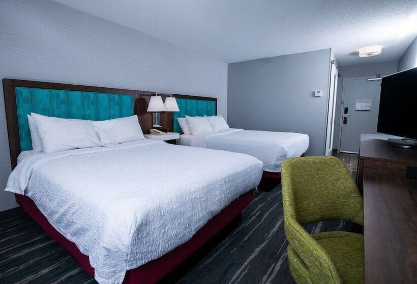 غرفه قياسيه سريرين مزدوجين, Hampton Inn Pickwick Damat Shiloh Falls