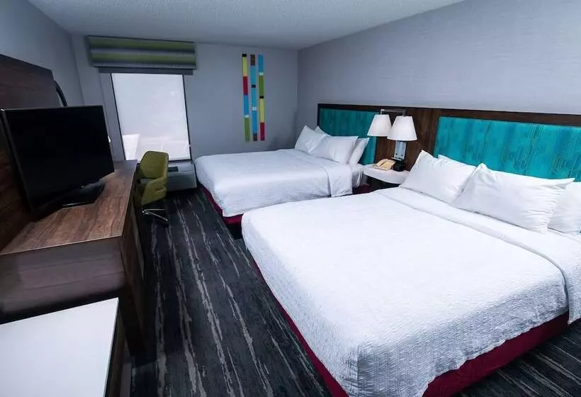 ２ダブルベッドのスタンダードルーム, Hampton Inn Pickwick Damat Shiloh Falls