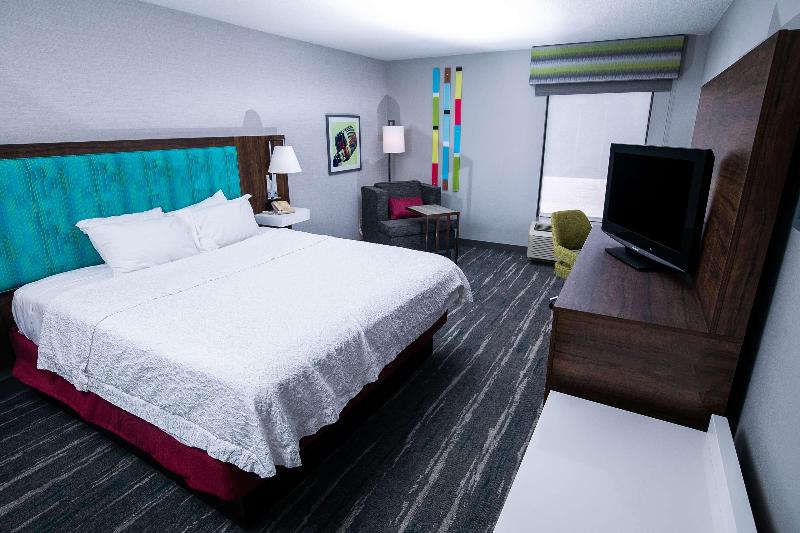 غرفة قياسية سرير كينج لذوى الإحتياجات الخاصة, Hampton Inn Pickwick Damat Shiloh Falls