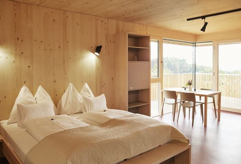 شاليه ديلوكس غرفة نوم واحدة, Wurzenberg Hotel Lodges Südsteiermark