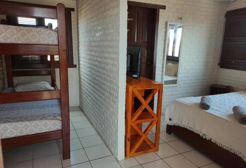 Семейный Номер Боковой Вид на Море, Pousada Por Do Sol