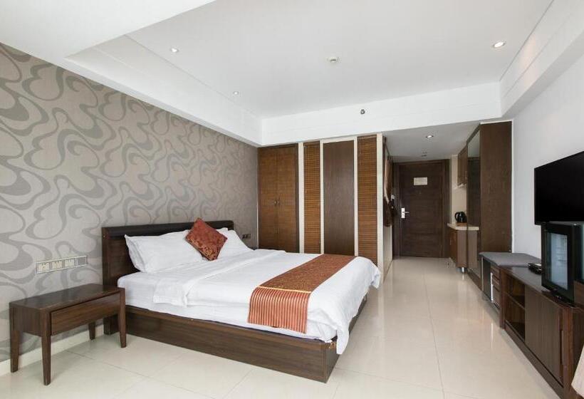 带大床的标准间, Sanya Sun And Sea Gueshouse