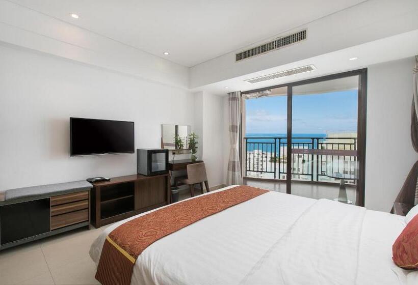 带大床的标准间, Sanya Sun And Sea Gueshouse