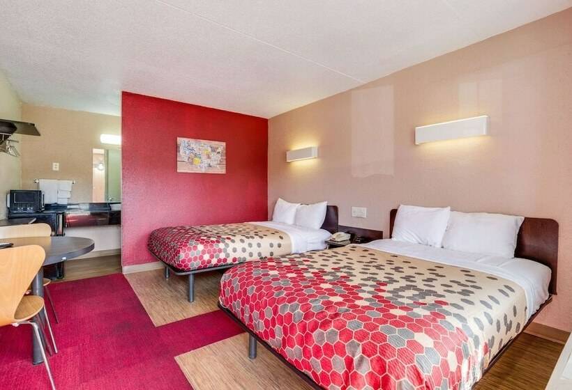 Номер Стандарт 2 Двуспальные Кровати, Econo Lodge Inn & Suites