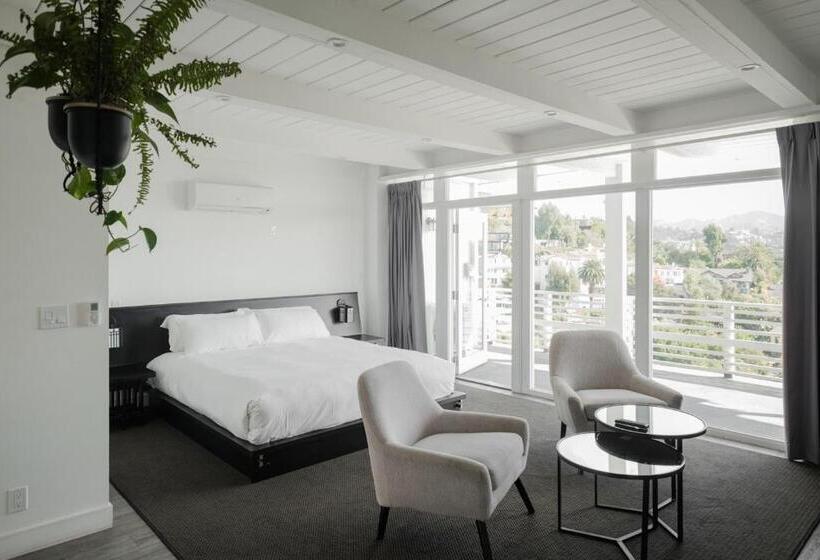 غرفة كلاسيكية ذات إطلالة, Hollywood Hills