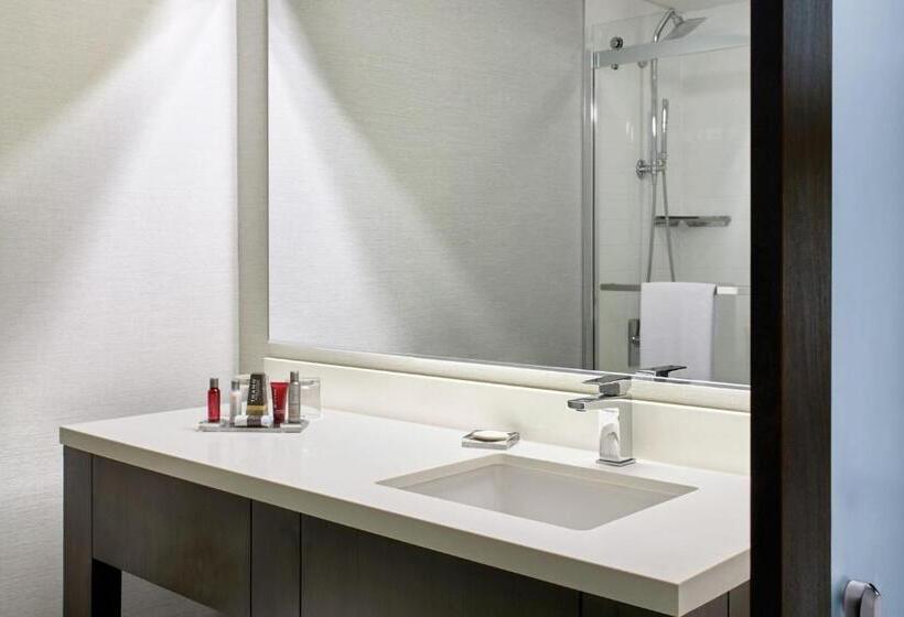 חדר סטנדרט עם מיטת קינג, Marriott Cincinnati Airport