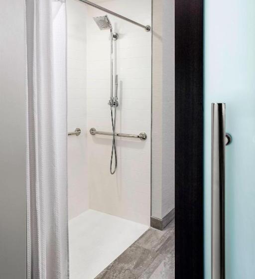 חדר סטנדרט עם מיטת קינג, Marriott Cincinnati Airport