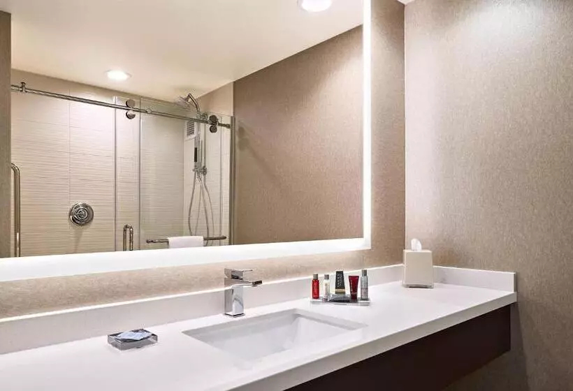キングサイズベッドのスタンダードルーム, Pittsburgh Marriott North