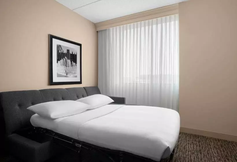 キングサイズベッドのスタンダードルーム, Pittsburgh Marriott North