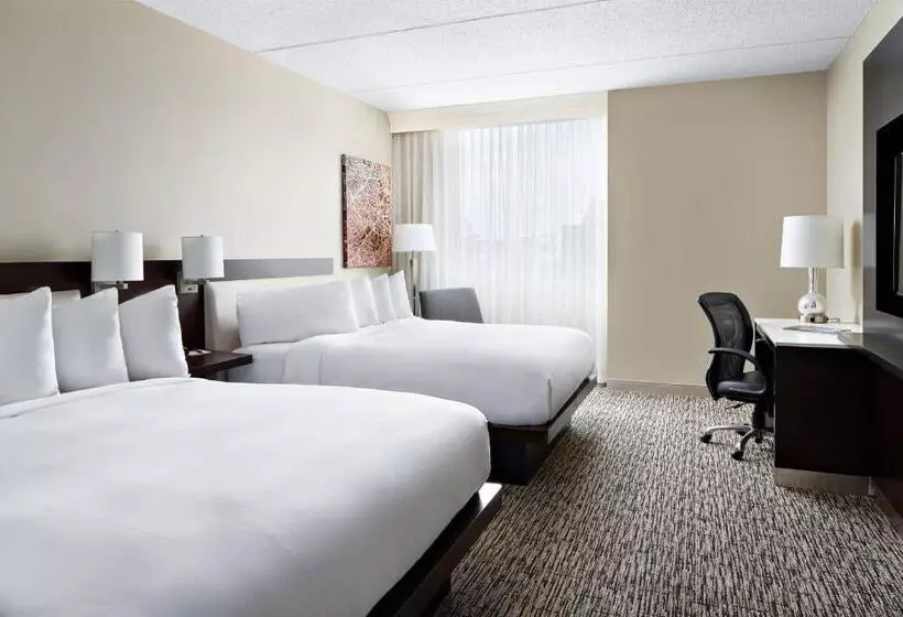 ２ダブルベッドのスタンダードルーム, Pittsburgh Marriott North
