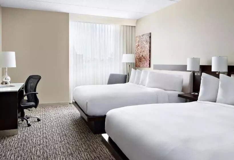 ２ダブルベッドのスタンダードルーム, Pittsburgh Marriott North