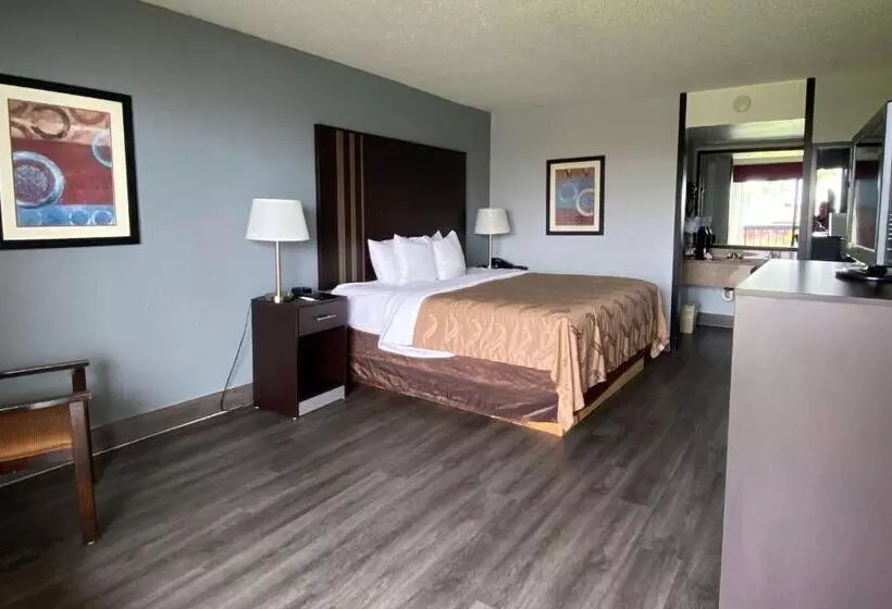 キングサイズベッドのスタンダードルーム, Quality Inn & Suites Gulf Breeze Bayside Near Pensacola Beach