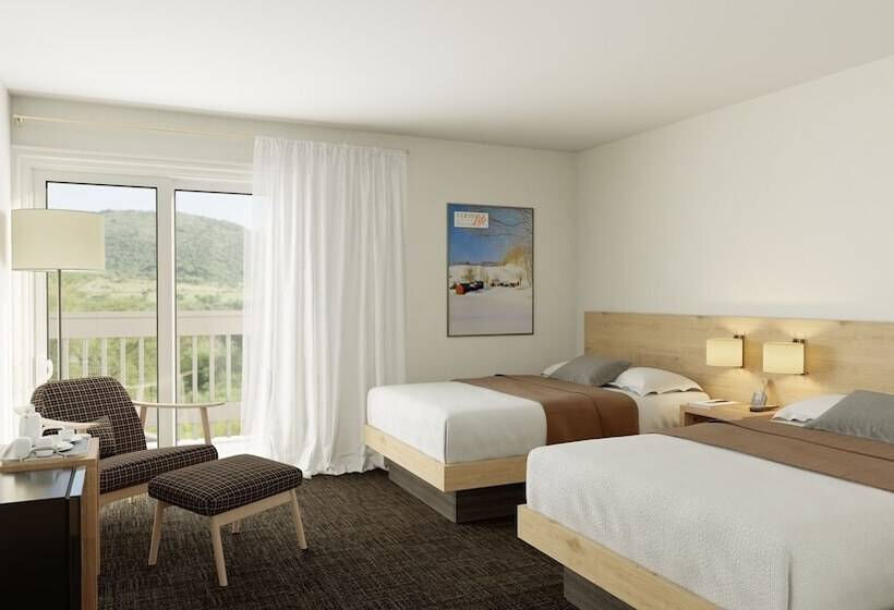 غرفه قياسيه سريرين مزدوجين, Sun Lodge