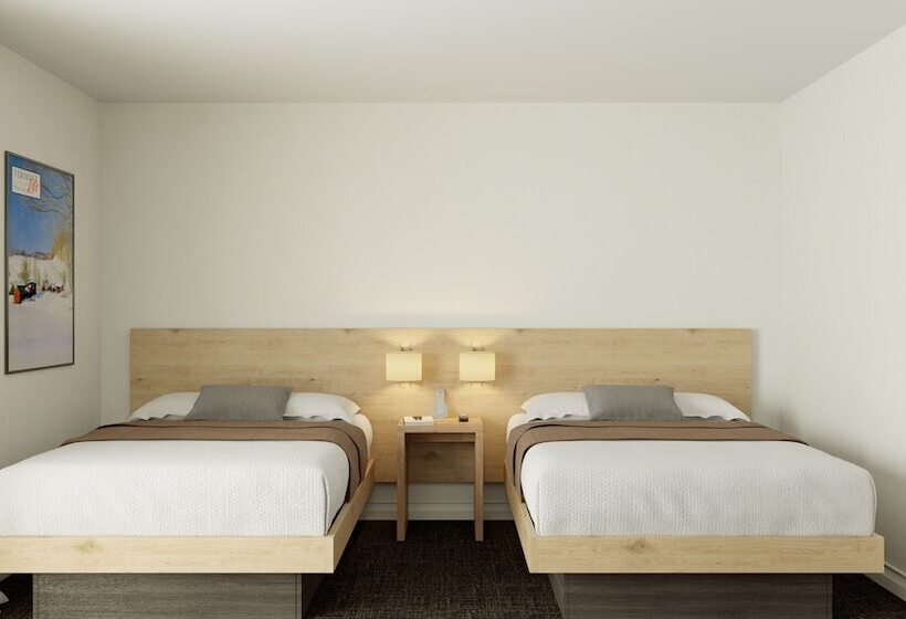 غرفه قياسيه سريرين مزدوجين, Sun Lodge