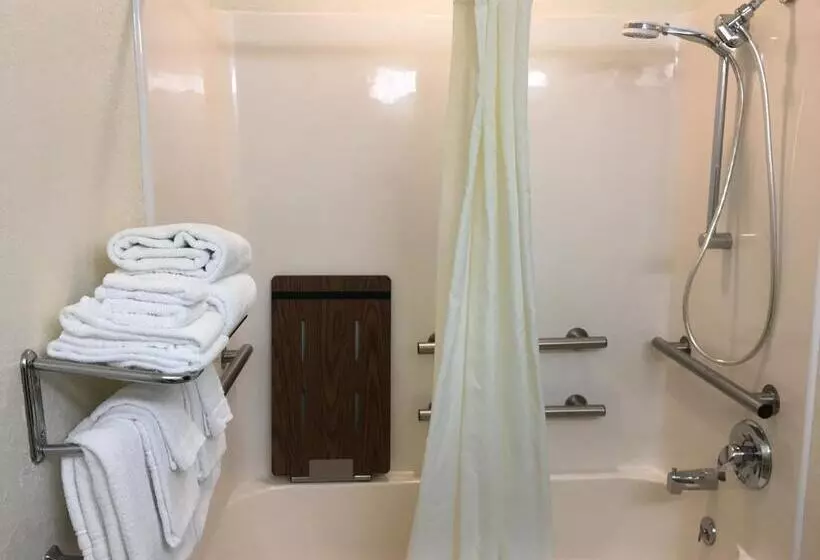 身障者適用スタンダードルーム, Microtel Inn & Suites By Wyndham Rice Lake