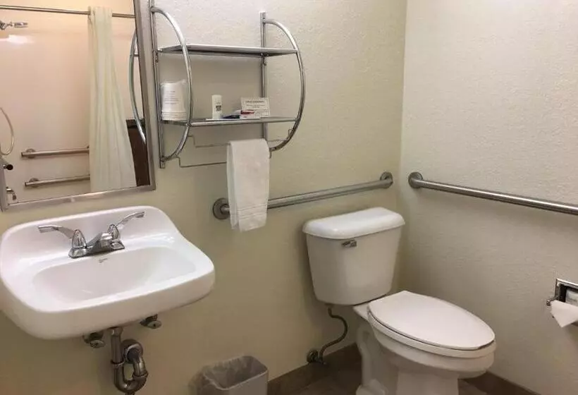 身障者適用スタンダードルーム, Microtel Inn & Suites By Wyndham Rice Lake