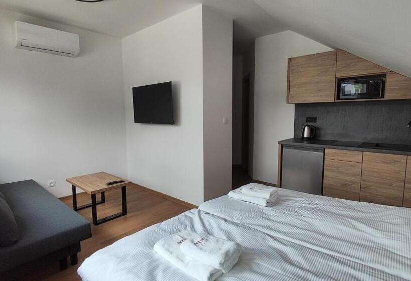 1 Bedroom Apartment City View, Penzión Minipivovar Tatras