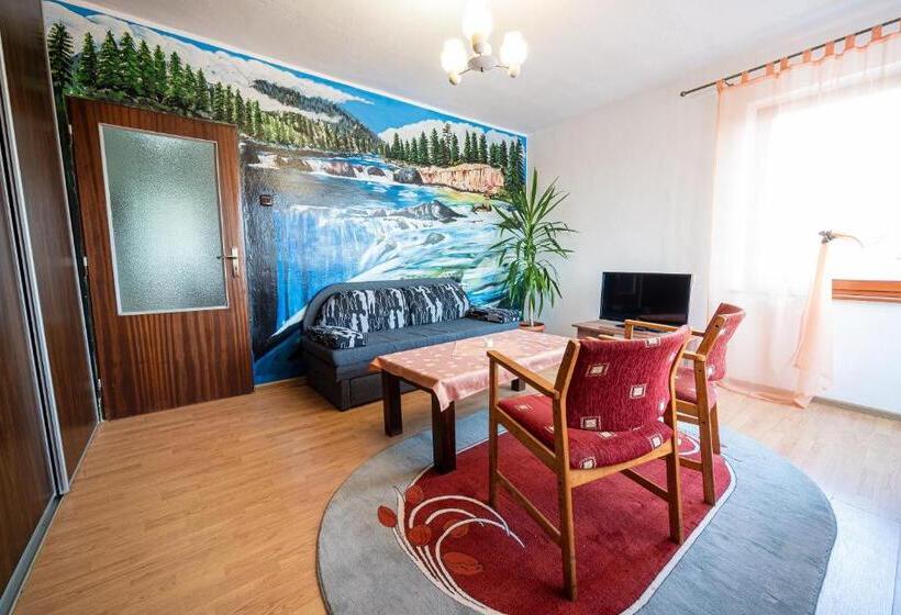 带1个卧室带观景的公寓, Rodinný Penzión Rogalo