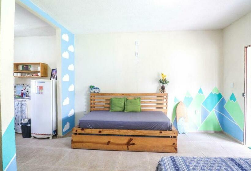 شقة سوبريور غرفة واحدة, Back To The Beach Hostel Pipa