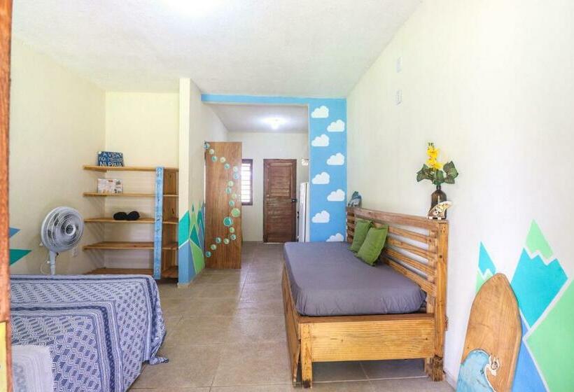 شقة سوبريور غرفة واحدة, Back To The Beach Hostel Pipa