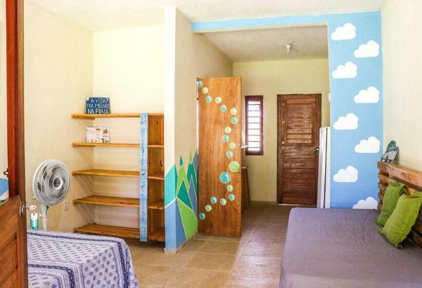 شقة سوبريور غرفة واحدة, Back To The Beach Hostel Pipa