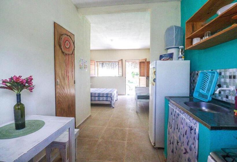 شقة غرفة واحدة, Back To The Beach Hostel Pipa