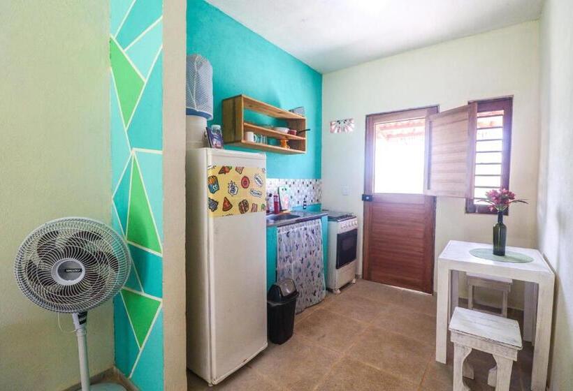 شقة غرفة واحدة, Back To The Beach Hostel Pipa