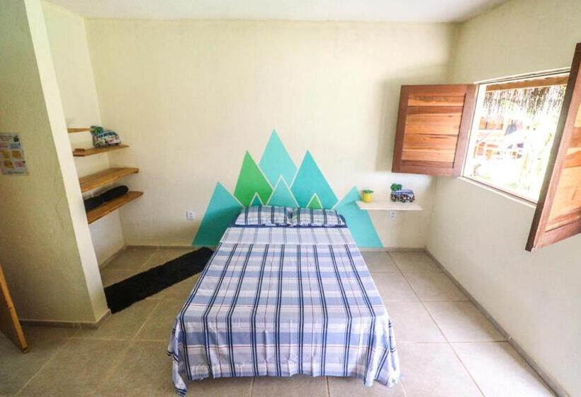 شقة غرفة واحدة, Back To The Beach Hostel Pipa