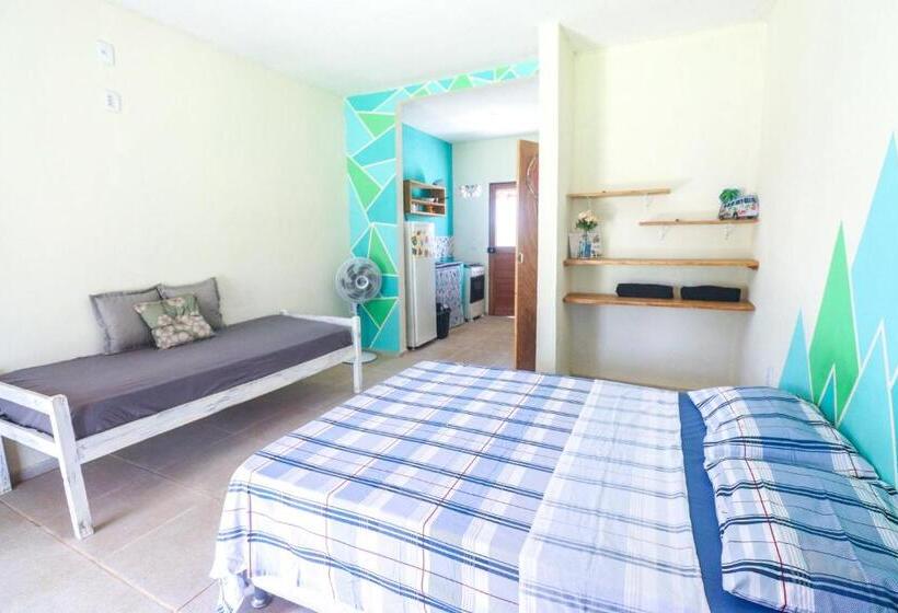 شقة غرفة واحدة, Back To The Beach Hostel Pipa