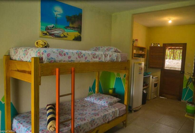 شقة غرفة واحدة, Back To The Beach Hostel Pipa