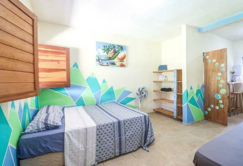 １ベッドルームのスーペリアアパートメント, Back To The Beach Hostel   Pipa