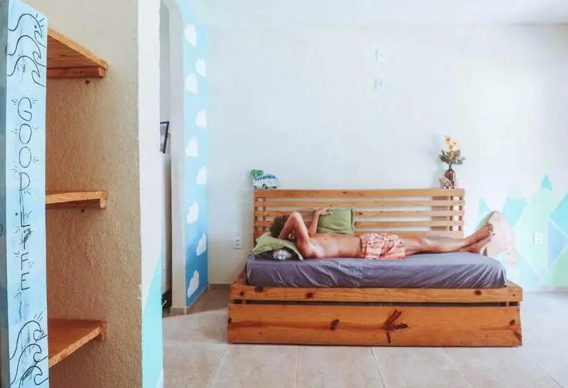 １ベッドルームのスーペリアアパートメント, Back To The Beach Hostel   Pipa